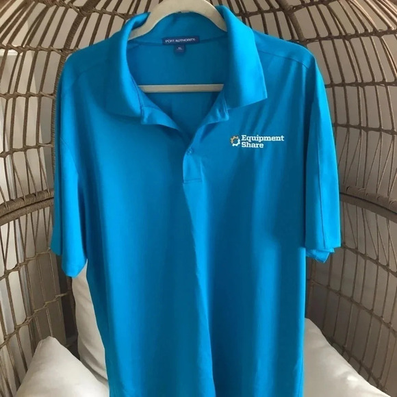 Port Authority polos XL ( one black, blue & turquoise) - Picture 7 of 7